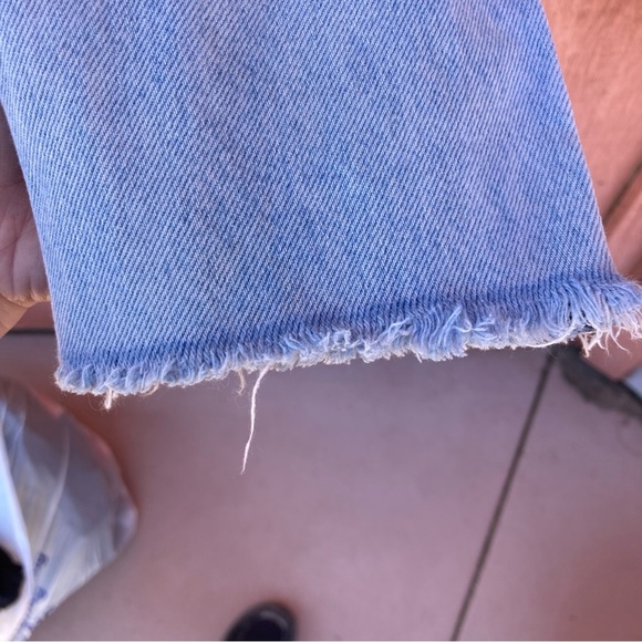 LOGG H&M distressed light wash jeans size 2 Taylor Swift vibes - Picture 4 of 7